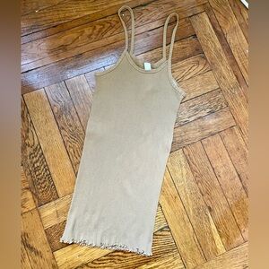 Lauren Manoogian Cotton/Silk Accordion Tank